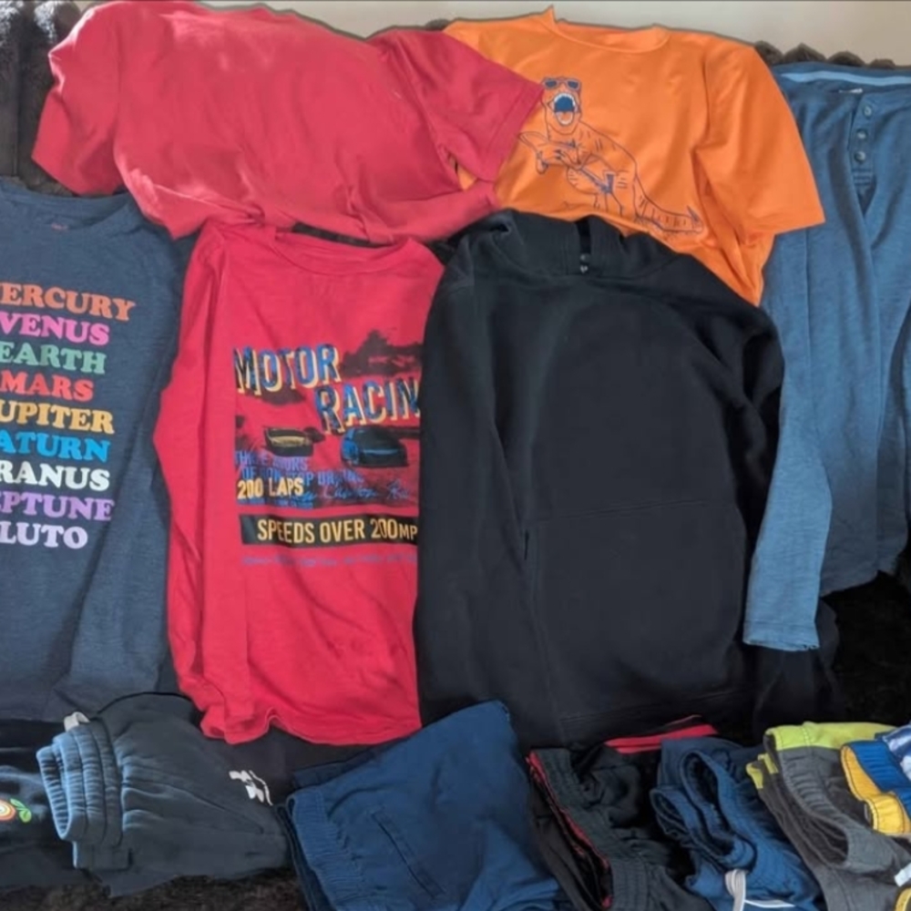 Motor Racing Red Kids T-Shirt